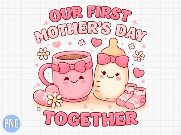 Evaluating the First Mothers Day Together Baby PNG for Creative Projects