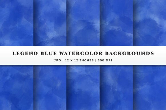 Strategic Design with Watercolor Backgrounds - Legend Blue