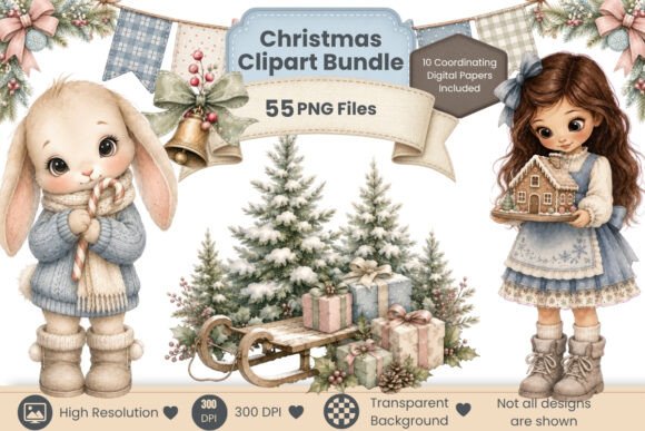 Winter Girls Clipart Bundle: A Guide to Cozy, High-Quality Seasonal Design